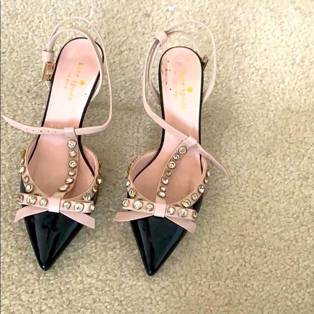Kate Spade bling heels